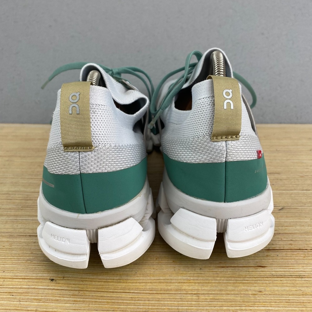 On Mens Cloudswift 3 White Green Running Shoes Sneakers 11.5 - Picture 4 of 10
